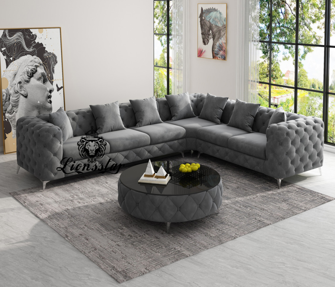 Designer Sofa Loft Style L Form Lionsstar GmbH